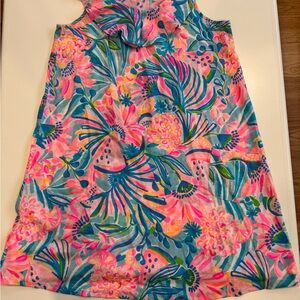 Lilly Pulitzer Pink and Blue Patterned Dress